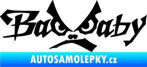 Samolepka Bad Baby černá