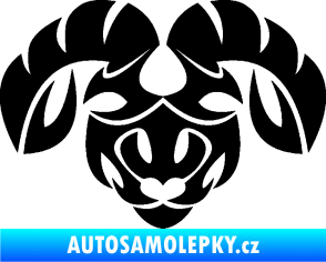 Samolepka Beran zvěrokruh 003  černá