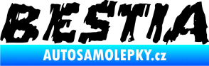 Samolepka Bestia černá