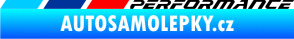 Samolepka BMW M Performance černá