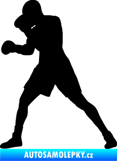 Samolepka Boxer 001 levá černá