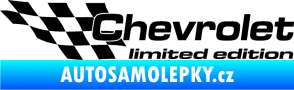 Samolepka Chevrolet limited edition levá černá