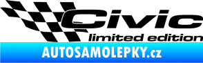 Samolepka Civic limited edition levá černá