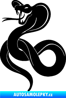 Samolepka Cobra 009 levá černá
