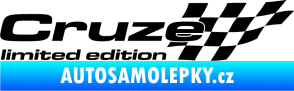 Samolepka Cruze limited edition pravá černá