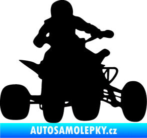 Samolepka Čtyřkolka 002 pravá černá