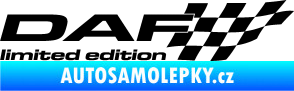 Samolepka DAF limited edition pravá černá
