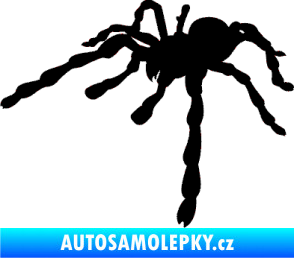 Samolepka Pavouk 013 - levá černá