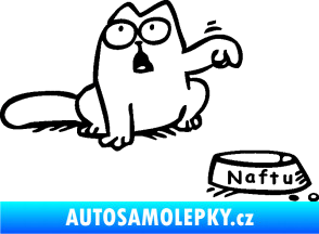 Samolepka Dolej naftu - pravá černá