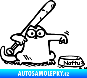 Samolepka Dolej naftu 002 pravá černá
