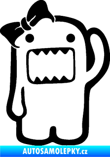 Samolepka Domo 011 levá girl černá