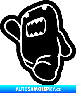 Samolepka Domo 013 levá běžící černá