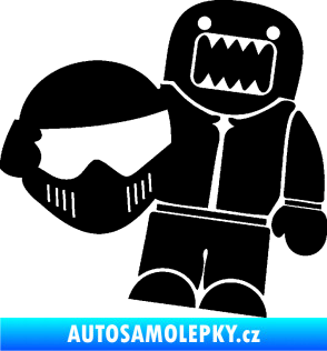Samolepka Domo 014 levá Stig černá
