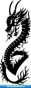 Samolepka Dragon 003 levá černá