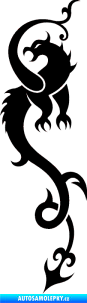 Samolepka Dragon 008 levá černá