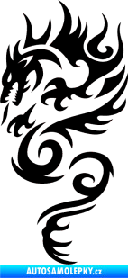 Samolepka Dragon 010 levá černá