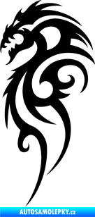 Samolepka Dragon 016 levá černá
