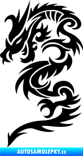 Samolepka Dragon 022 levá černá