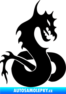 Samolepka Dragon 031 pravá černá