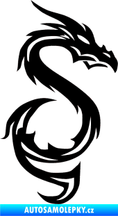 Samolepka Dragon 033 pravá černá