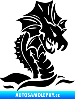 Samolepka Dragon 040 pravá černá