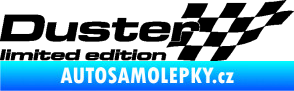 Samolepka Duster limited edition pravá černá