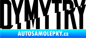 Samolepka Dymytry 001 černá