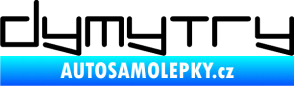 Samolepka Dymytry 002 černá