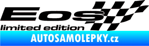 Samolepka Eos limited edition pravá černá