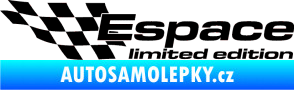 Samolepka Espace limited edition levá černá