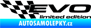 Samolepka Evo limited edition levá černá