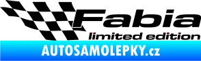 Samolepka Fabia limited edition levá černá