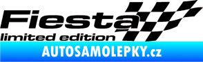 Samolepka Fiesta limited edition pravá černá