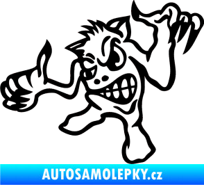 Samolepka Formelák levá černá