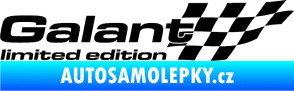 Samolepka Galant limited edition pravá černá