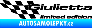 Samolepka Giulietta limited edition levá černá