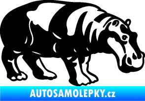 Samolepka Hroch 003 pravá černá