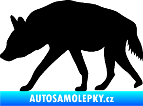Samolepka Hyena 001 levá černá