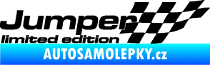 Samolepka Jumper limited edition pravá černá