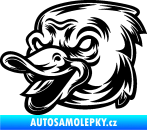Samolepka Káčátko 001 levá černá