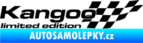 Samolepka Kangoo limited edition pravá černá