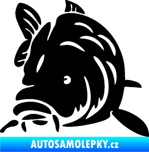 Samolepka Kapr 002 levá černá