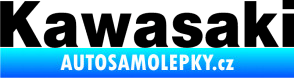 Samolepka Kawasaki černá