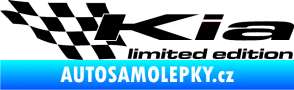 Samolepka Kia limited edition levá černá