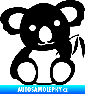 Samolepka Koala 001 levá černá