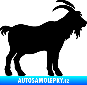 Samolepka Kozel 008 pravá silueta černá
