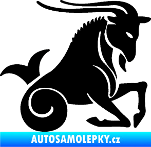 Samolepka Kozoroh 004 pravá černá