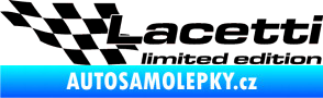 Samolepka Lacetti limited edition levá černá