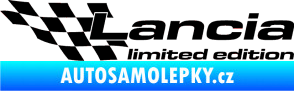 Samolepka Lancia limited edition levá černá
