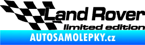 Samolepka Land Rover limited edition levá černá